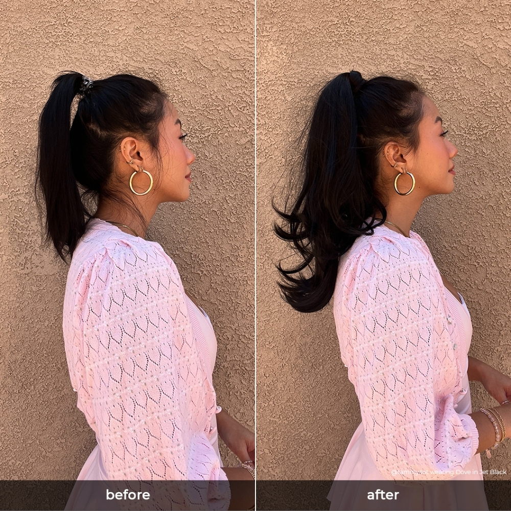 Insert Name Here Dove Ponytail Extension - Picture 2 of 9
